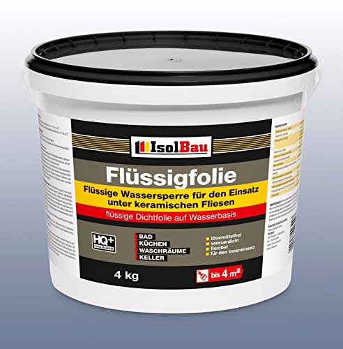 Flüssigfolie Richtige Abdichtung von Bad und WC mit Flüssigkunststoff!