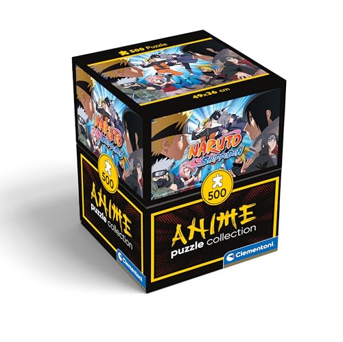 Clementoni Naruto Puzzle 500 Teile - Puzzle 500 Teile Kinder & Erwachsene in 49 x 36 cm - Anime Puzzle Kinder von Clementoni 35517