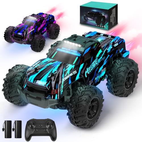 MOJINO Ferngesteuertes Auto ab 5 6 7 8 9 10 11 12Jahre Junge, Spielzeug ab 3-12 Jahre Junge 1:18 Rc Auto Geschenk Junge Kinder 5-12 Jahre 22KM/H Monstertruck