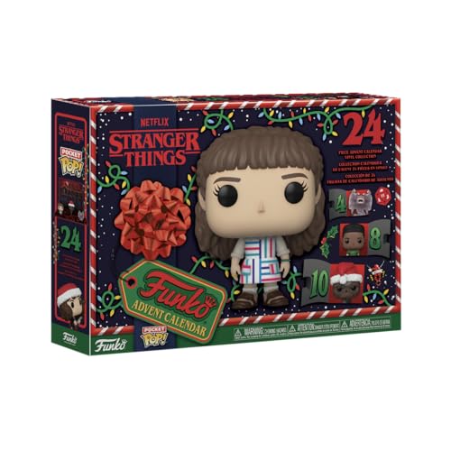 Funko Advent Calendar: Stranger Things 2024-24 Tage der Überraschung - Vinyl-Minifigur Zum Sammelns - Mystery Box - Geschenkidee - Feiertage zu Weihnachten Für Mädchen, Jungen