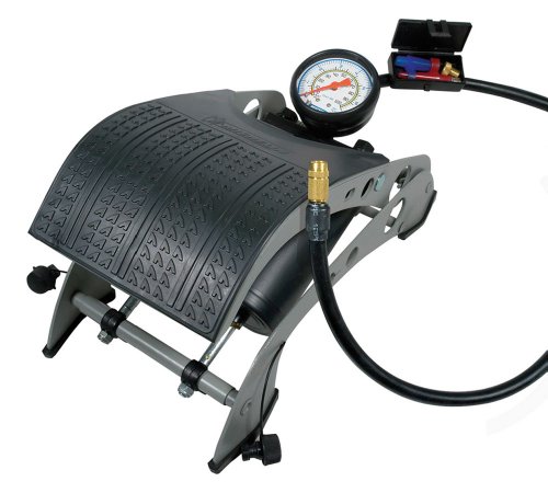 Michelin 9503 Michelin Doppel-Fussluftpumpe, 7 bar, Schwarz
