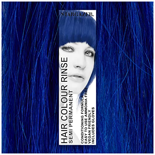 Stargazer Products Königsblau Semi-Permanentes Haarfärbemittel, 1er Pack (1 x 70 ml)