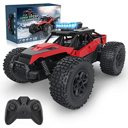 Ferngesteuertes Auto All Terrain, RC Offroad Monster Truck Geländewagen Rennauto mit 2,4 GHz Fernbedienung Remote Car Spielzeug Junge, Geburtstag Weihnachten Geschenk Kinder 6 7 8 9 10 11 12 Jahre