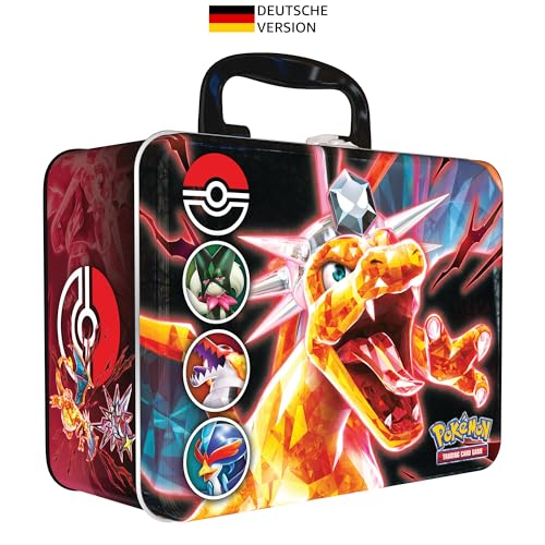 Pokémon-Sammelkartenspiel: Sammelkoffer (Herbst 2023): Maskagato, Skelokrok und Bailonda (3 holografische Promokarten und 6 Boosterpacks)