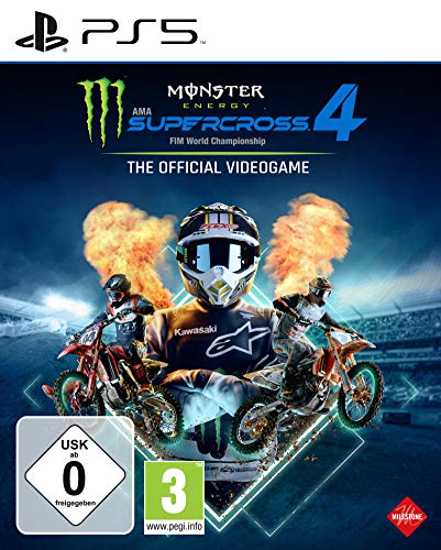 Monster Energy Supercross - The Official Videogame 4 (Playstation 5)