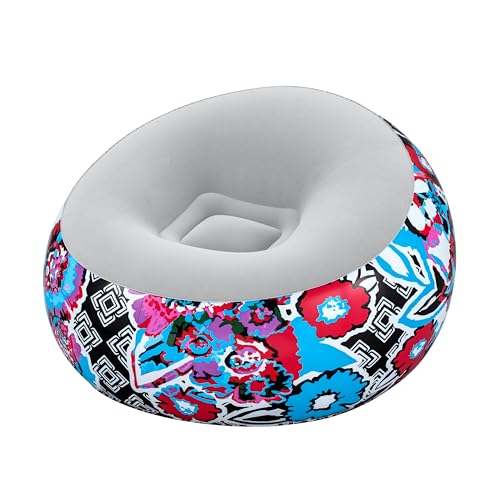 Bestway Inflate-A-Chair Luftsessel Graffiti 112 x 112 x 66 cm