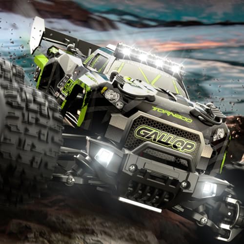 Premium RC Monster Truck ferngesteuert XXL 1:18 Ferngesteuertes Auto 40km/h High Speed Crawler 2 Akkus