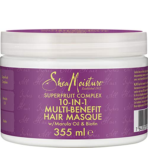 SHEA MOISTURE Moisture Superfruit 10-in-1 Renewal System Haarmaske, 355 ml