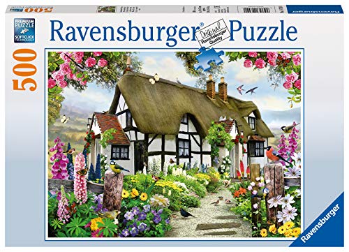 Ravensburger Puzzle 14709 - Verträumtes Cottage - 500 Teile Puzzle für Erwachsene und Kinder ab 10 Jahren