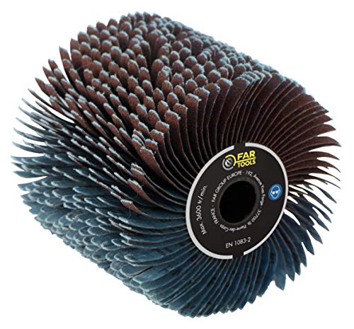 Fartools Bürste für Schleifbänder Körnung 80 Ø 120 mm/L 100 mm