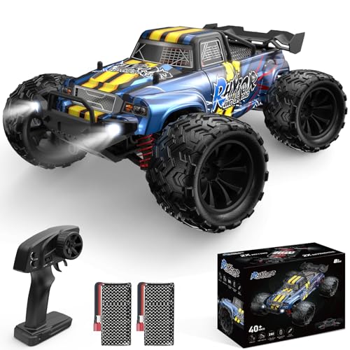 Ferngesteuertes Auto 40KM/H 1:16 RC Auto, 4WD Crawler Monstertruck für Erwachsene und Kinder 8+, RC Buggy mit Präzisionssteuerung, Ideal für Rennen und Offroad-Abenteuer