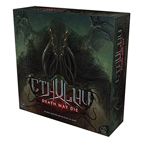 CMON, Cthulhu: Death May Die – Staffel 1, Grundspiel, Expertenspiel, Dungeon Crawler, 1-5 Spieler, Ab 12+ Jahren, 90+ Minuten, Deutsch