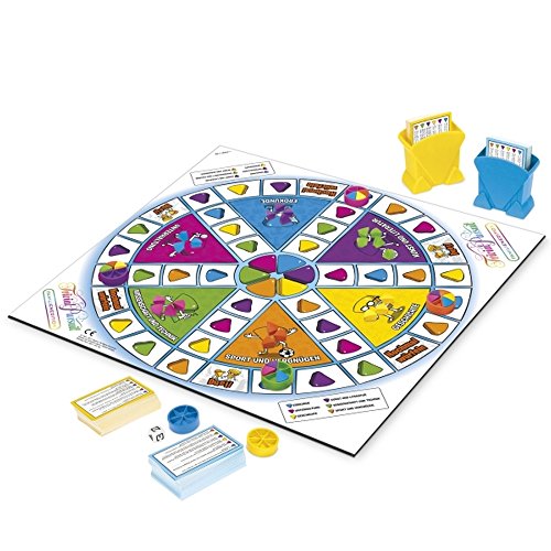 Hasbro Trivial Pursuit Familien Edition, der Klassiker für die ganze Familie mit 2.400 neuen Fragen, Quiz-Spiel, Weihnachtsaktivitäten, die Spaß Machen