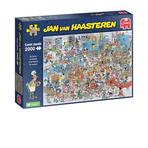 Jan Van Haasteren, Die Bäckerei, Puzzle 2000 Teile Erwachsene