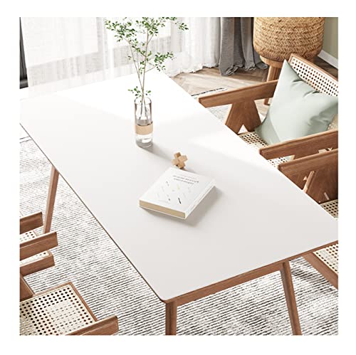 Wasserdichte weiße PU-Tischdecke Schreibtisch-Tischschutzmatte 40 x 100 cm – Multifunktionaler Haushalt Küche Bürobedarf