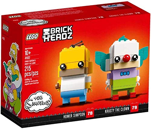 LEGO BrickHeadz 41632 - Homer Simpson und Krusty der Clown