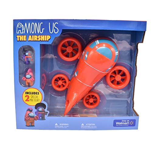 Just Toys LLC Among Us Luftschiff-Spielset mit Minifiguren