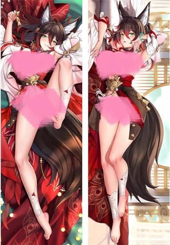RuiHao Anime Kissenbezug Manga Kissenhülle Für Hentai Waifu,Anime Pillowcase Digitaler Doppelseitiger Druck Kissenbezug,Seitenschläferkissen Bezug,Bedding Umarmungskissen Bezu