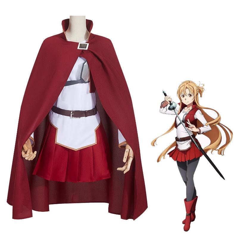 Zenhhrpt Sword Art Online The Movie Progressive Aria of A Starless Night Yuuki Asuna Cosplay Costumes Uniform for Women