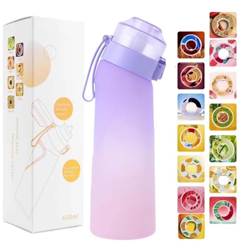 650 ml Sport-Wasserflasche mit Kapseln in 14 Geschmacksrichtungen. Das Tritan-Material hat keine Angst vor hohen Temperaturen, und der natürliche Fruchtgeschmack macht Trinkwasser sicher und