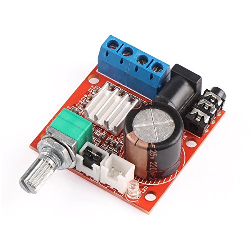 DollaTek Mini-HiFi-Stereo-Audio-Audio-Verstärker Verstärker Portable AMP 10W + 10W 2 Kanal Class-D DC 12V Digital Booster Verstärker Board Module