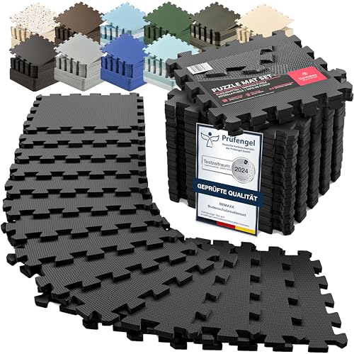 Schutzmatten Bodenschutzmatte Set Sportmatte Gymnastikmatte Puzzlematte: Puzzle Sportgeräte Matte Fitnessmatte Turnmatte Unterlegmatte Bodenmatte Sport Mat Trainingsmatte Gummimatte Yogamatte Fitness