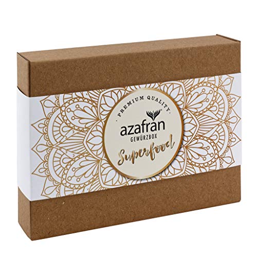 Azafran BIO Gewürze Set mit 4 Superfood Gewürzen - Geschenkset