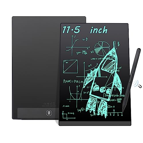 LCD Schreibtafel, Czemo 11.5 Zoll Vollbild LCD-Schreibtafeln für Erwachsene und Kinder mit Magnetstif,Elektronisches LCD Schreibbrett Digitales Zeichenbrett für Büro, Memos und Notizen