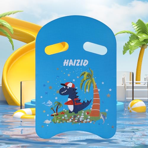 Zocipro Schwimmbrett Kinder, Schwimmhilfe Kinder, Schwimmen Kickboard mit Griffen und Cartoon Muster, Schwimmbrett Swimming Training Kickboard mit idealem Auftrieb, Wasserbrett für Kinder, Blau