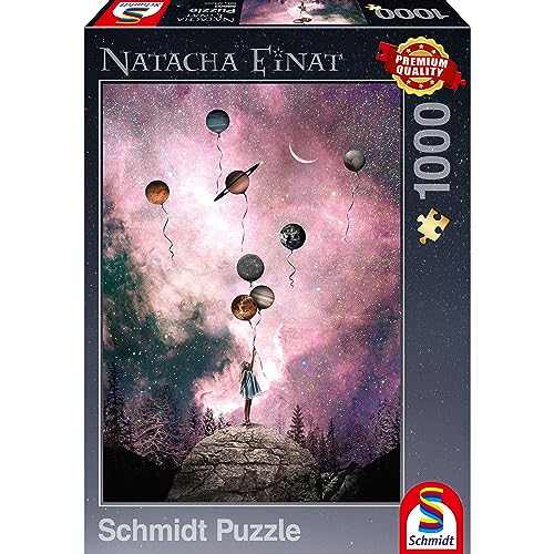 Schmidt Spiele 59903 Natacha Einat, Planet Sehnsucht, 1000 Teile Puzzle