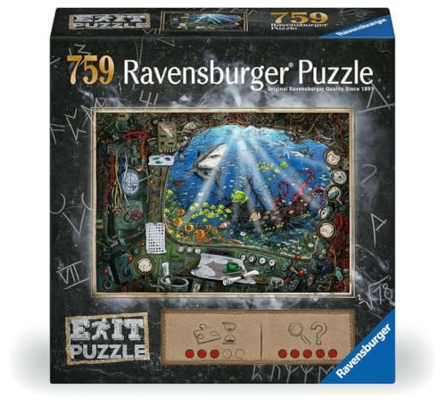 Ravensburger EXIT Puzzle 19953 Im U- Boot 759 Teile