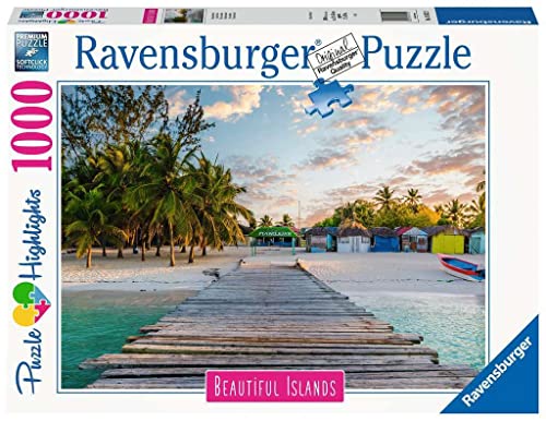 Ravensburger Puzzle Beautiful Islands 16912 - Karibische Insel - 1000 Teile Puzzle für Erwachsene und Kinder ab 14 Jahren