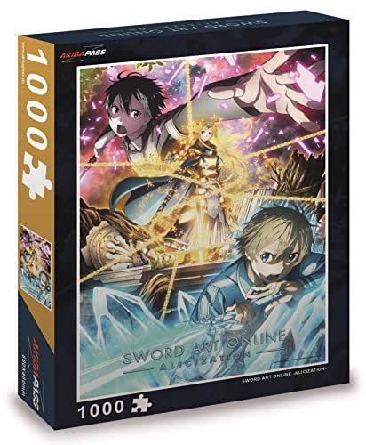 Peppermint Anime (Crunchyroll GmbH) - Sword Art Online - Alicization - Puzzle - 1.000 Teile - original & lizensiert, Silver