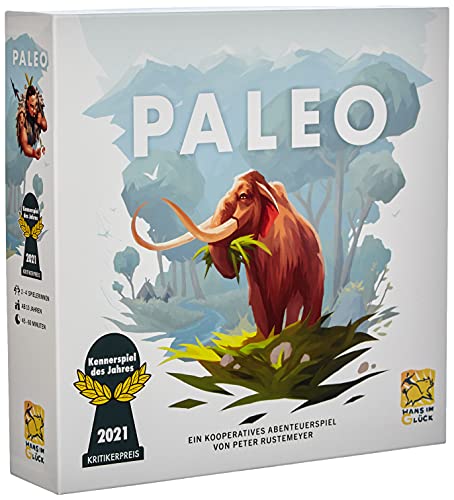 Asmodee | Hans im Glück | Paleo | Grundspiel | Kennerspiel des Jahres 2021 | Brettspiel | 2-4 Spieler | Ab 10+ Jahren | 45-60 Minuten | Deutsch