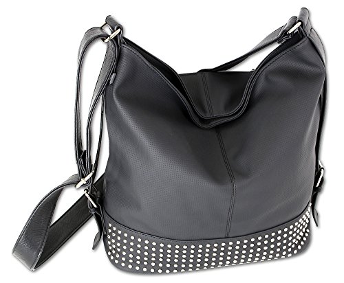 J JONES JENNIFER JONES Modische Damen Tasche - Crossbody Schultertasche - Shopper XL - Große Umhängetasche für Frauen mit Reißverschluss