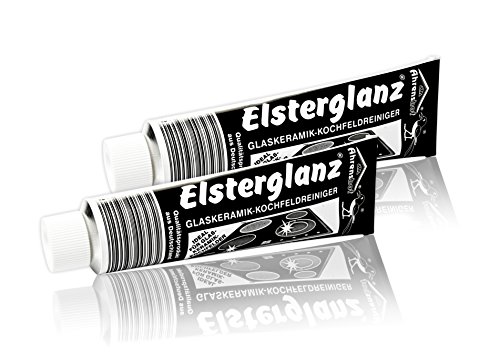 Elsterglanz Glaskeramik Kochfeldreiniger - 2 Maxituben á 150ml