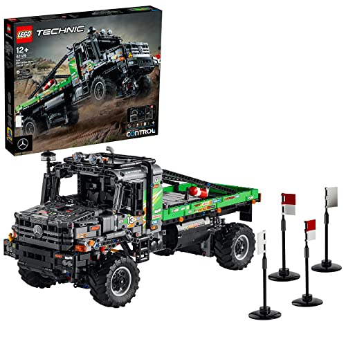 LEGO 42129 Technic 4x4 Mercedes-Benz Zetros Offroad-Truck, ferngesteuertes Auto, App-kontrolliertes LKW-Spielzeug, Geschenkidee für Erwachsene und Kinder, Männer und Frauen