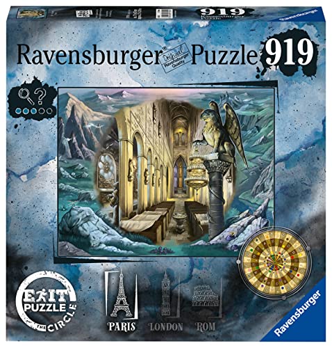 Ravensburger EXIT Puzzle 17304 - EXIT - The Circle in Paris - Escape Room Puzzle mit 919 Teilen, für Einsteiger und Fortgeschrittene, ab 14 Jahren