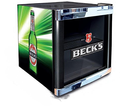 °CUBES Flaschenkühlschrank Becks/F / 51 cm Höhe / 98 kWh/Jahr / 48 L Kühlteil