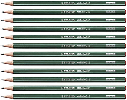 STABILO - Bleistift - Othello - 12er Pack - Härtegrad 3H