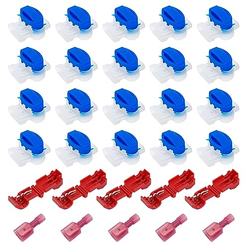 UCEC Mähroboter Kabelverbinder, 20 Stück Verbinder Rasenroboter Kabel, 5 Stück Kabelklemmen, 314 Wasserdicht Kabelverbinder mit Gel-Füllung für Gardena R40Li / R70Li Mähroboter
