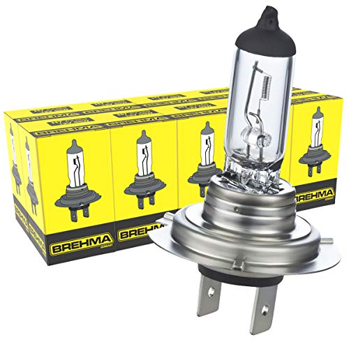 10x Brehma H7 Halogen Lampe Autolampe 12V 55W PX26d Scheinwerfer Lampe Ersatzlampen Abblendlicht Fernlicht Nebellicht