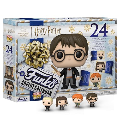 Funko Advent Calendar: Harry Potter - Rubeus Hagrid - 24 Tage der Überraschung - Vinyl-Minifigur Zum Sammelns - Mystery Box - Geschenkidee - Feiertage zu Weihnachten Für Mädchen, Jungen