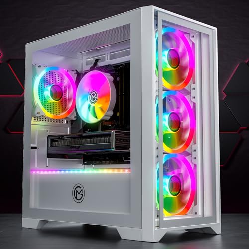 GameMachines Trinity Snow Edition - Gaming PC - AMD Ryzen 7 5700X - GeForce RTX 5060 Ti - 1TB SSD - 32GB DDR4 - WLAN - Win 11 Pro