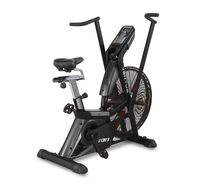 ION Fitness Air Bike HIIT Ventus - Selbsterzeugung - LCD - Max. Benutzergewicht 160kg