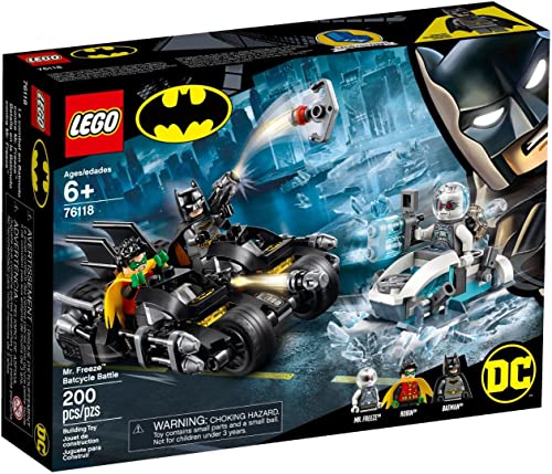 LEGO Batcycle-Duell mit Mr. Freeze