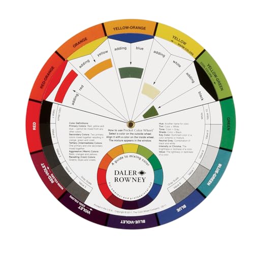 Winsor & Newton PCCL1 Farbmischrad fürs Malen und Airbrushen