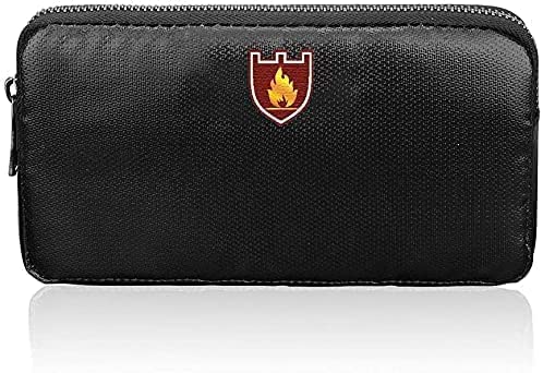TKTTBD Feuerfeste Geldtasche - Geldkassette/Dokumententasche - Feuer- Und Wasserdicht Sichere Geldscheintasche - Silikonbeschichtete Feuerfeste Tasche Für Ordner, Schmuck Und Reisepass (B)