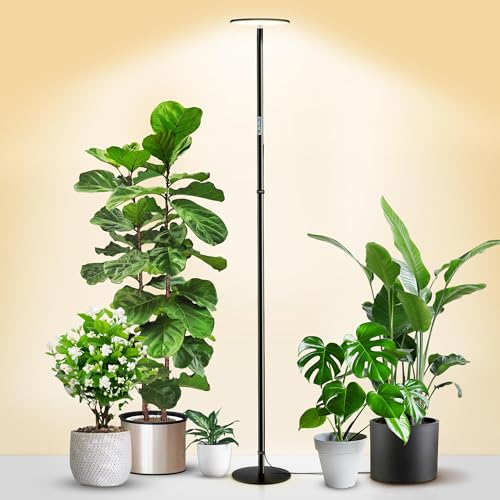 chiphy Pflanzenlampe, 175cm 40W Leselicht 4000K Vollspektrums Pflanzenlicht für Zimmerpflanzen Wachstumslampe
