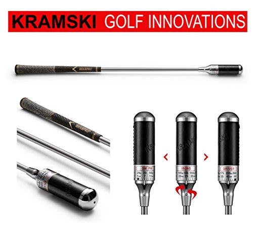 Kramski KRAM Ski Hole In One Impact Trainer Swing Trainer Exklusives Golfgeschenk.